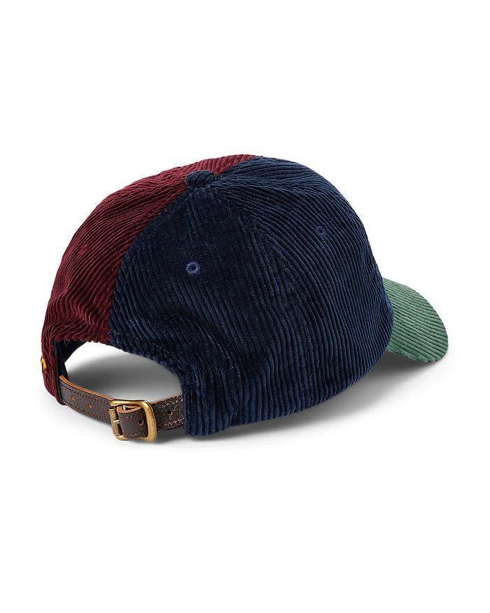 商品Ralph Lauren|Corduroy Colorblocked Logo Baseball Hat ,价格¥311,第2张图片详细描述