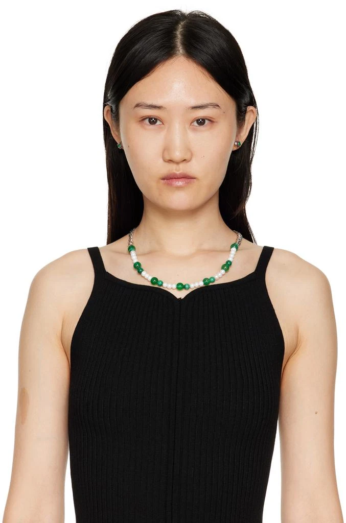 商品VEERT|White Gold Curb Chain Necklace,价格¥1404,第2张图片详细描述