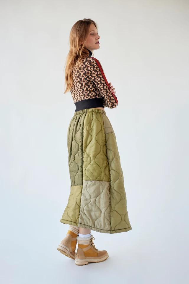 商品Urban Renewal|Urban Renewal Remade Surplus Quilted Skirt,价格¥1125,第6张图片详细描述