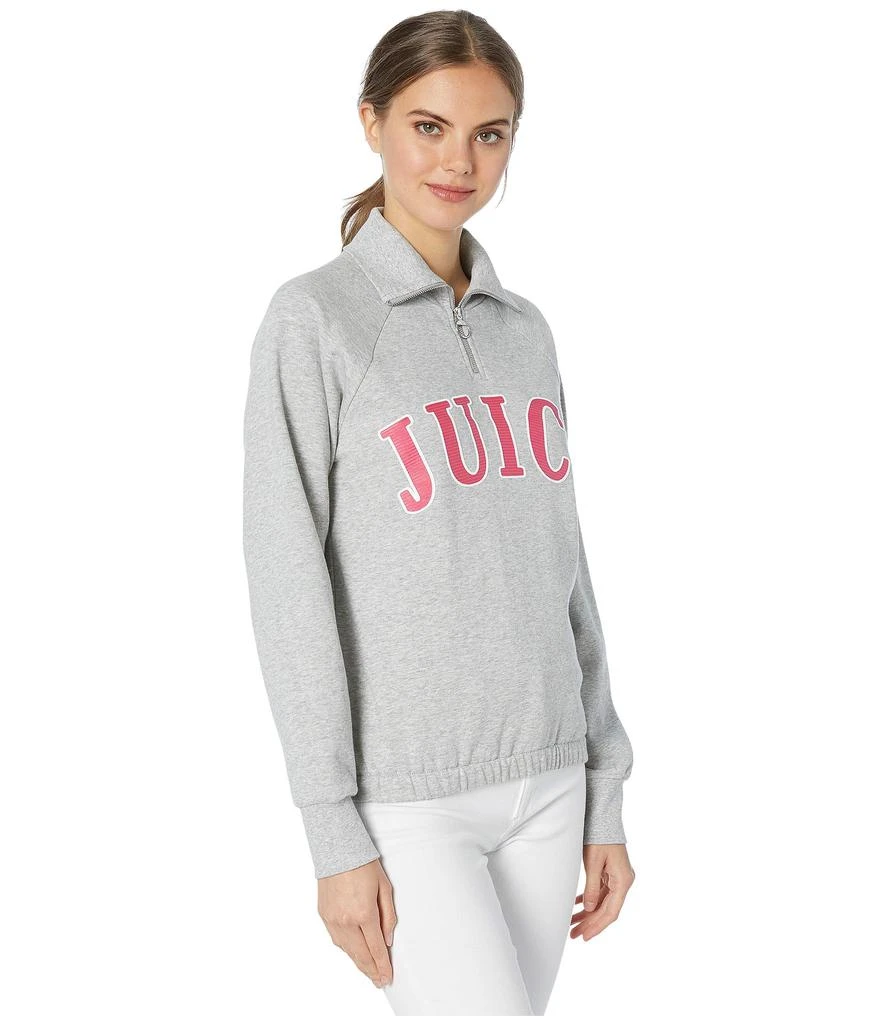 商品Juicy Couture|Raglan 1/2 Zip Fleece Pullover,价格¥301,第4张图片详细描述