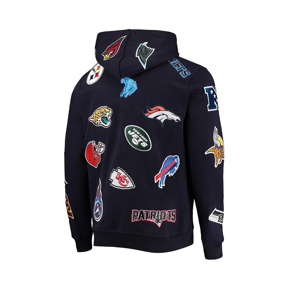 Men's Navy Nfl Pro League Pullover Hoodie商品第4张图片规格展示