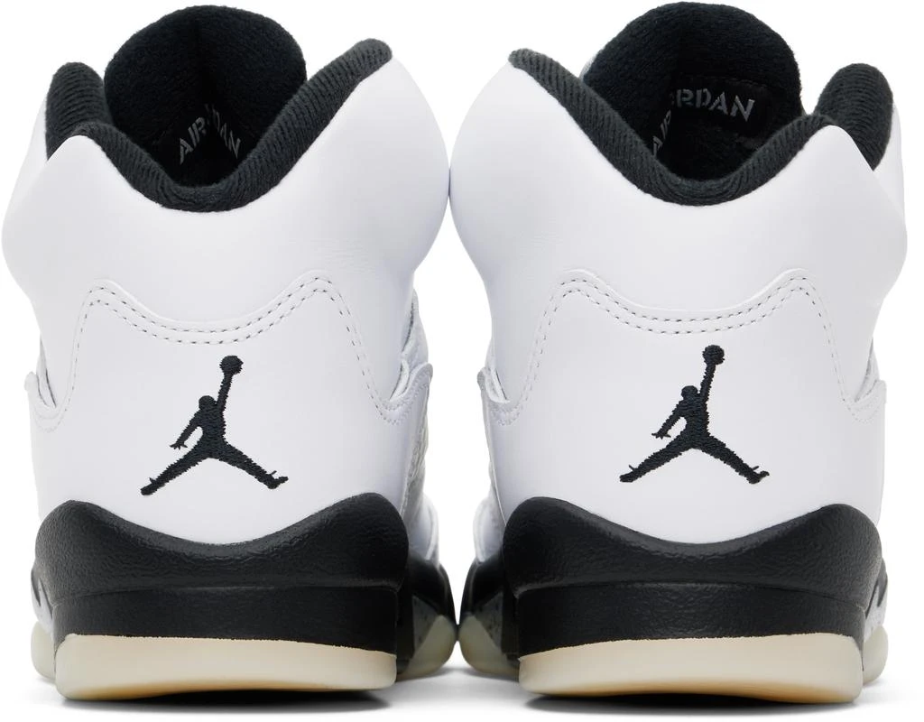 商品Jordan|白色 Air Jordan 5 Retro 儿童高帮运动鞋,价格¥938,第2张图片详细描述