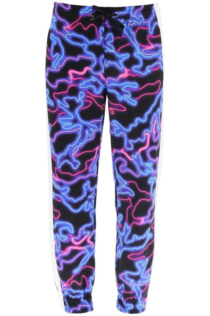 商品Valentino|Valentino Allover Neon Camouflage Printed Jogging Pants,价格¥10230,第1张图片