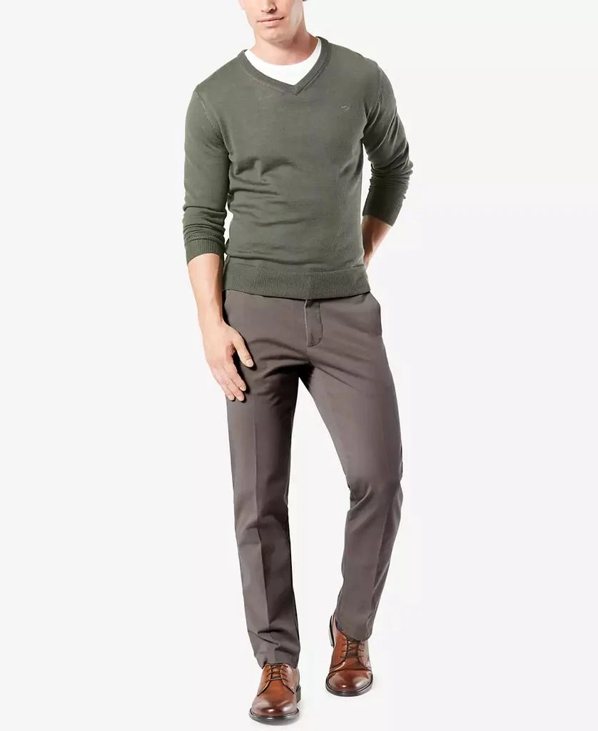 Men's Workday Smart 360 Flex Straight Fit Khaki Stretch Pants 商品
