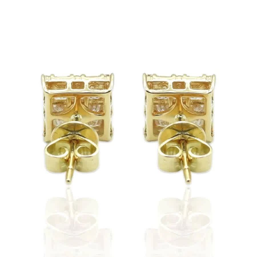 商品Tresorra|18K Yellow Gold Diamond Stud Earrings,价格¥9562,第3张图片详细描述