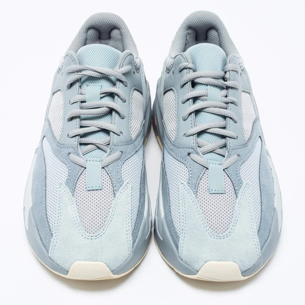 商品YEEZY|Yeezy x Adidas Two-Tone Suede and Mesh Boost 700 Inertia Sneakers Size 40 2/3,价格¥3318,第3张图片详细描述