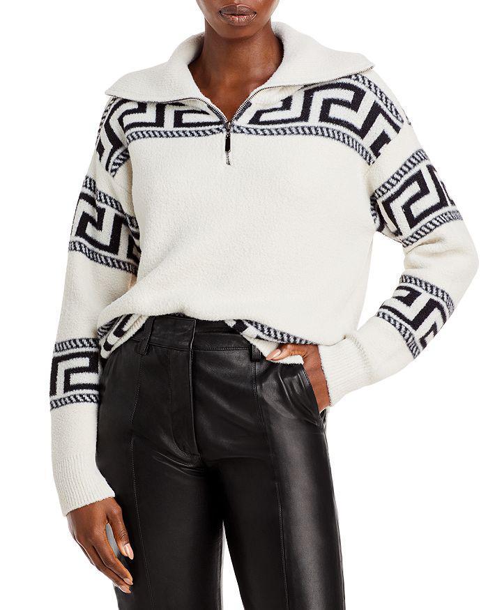 商品AQUA|Printed Fleece Quarter Zip Pullover - 100% Exclusive,价格¥442,第1张图片