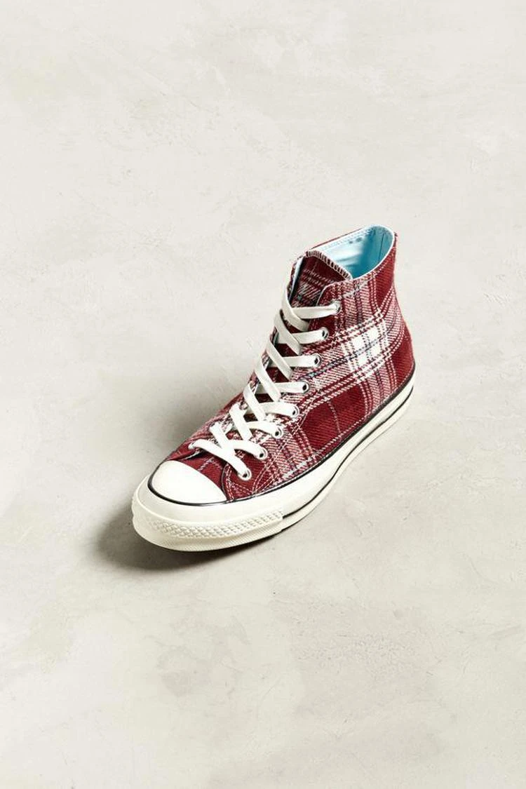 商品Converse|Converse Chuck 70 Elevated Plaid High Top 休闲鞋,价格¥535,第2张图片详细描述