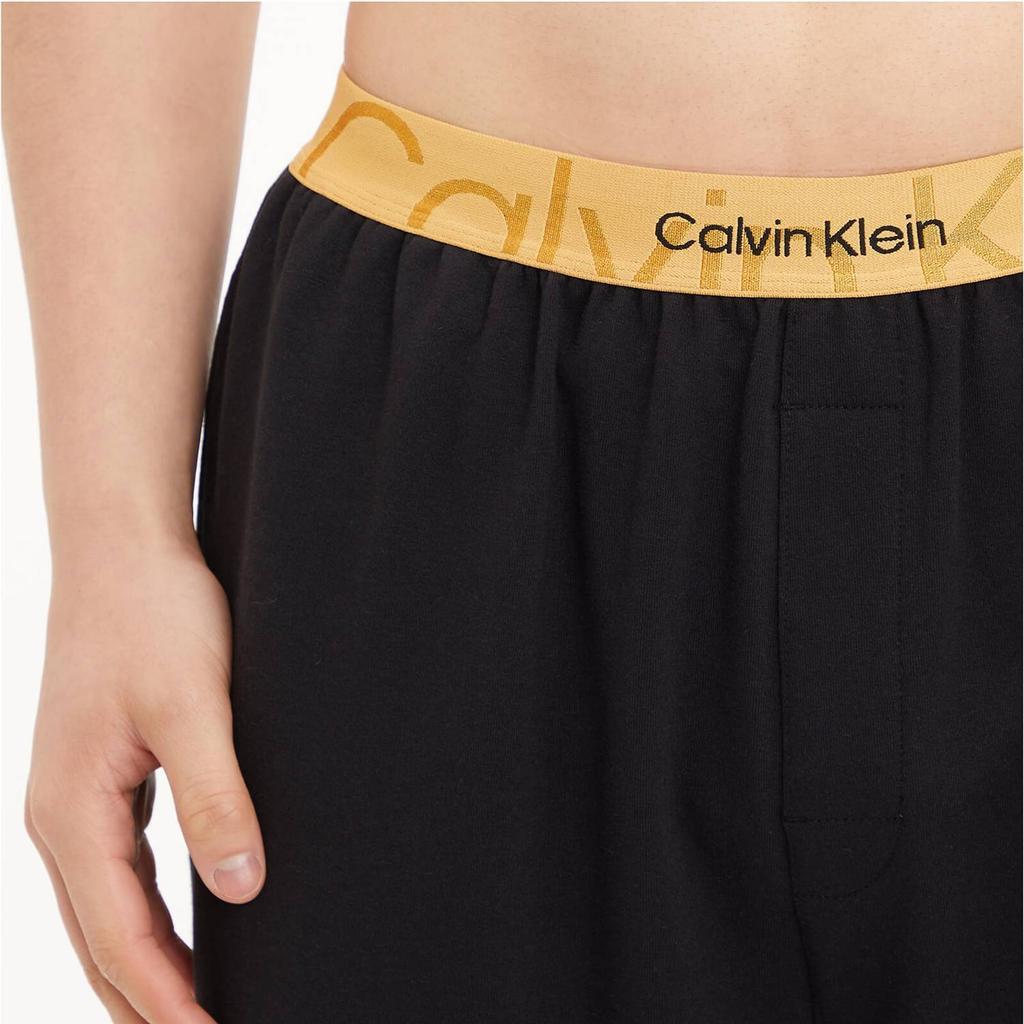 商品Calvin Klein|Calvin Klein Cotton-Blend Pyjama Trousers,价格¥600,第5张图片详细描述