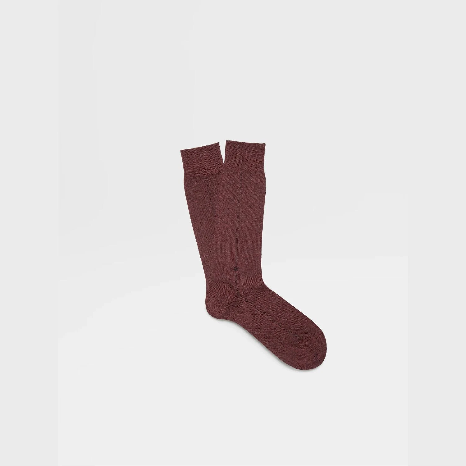 包邮包税【预售7天发货】 ZEGNA杰尼亚 23秋冬 男士 袜子 BAROLO GRAPE BAGUETTE MID CALF SOCKS N5V40-524-602 商品