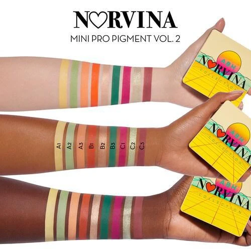 商品Anastasia Beverly Hills|Norvina® Mini Pro Pigment Palette Vol. 2 for Face & Body,价格¥227,第2张图片详细描述
