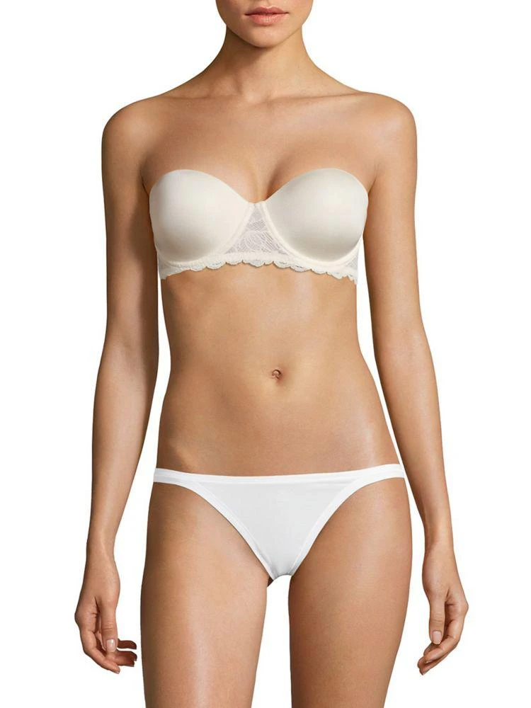 商品Calvin Klein|Seductive Comfort With Lace Strapless Bra,价格¥213,第1张图片