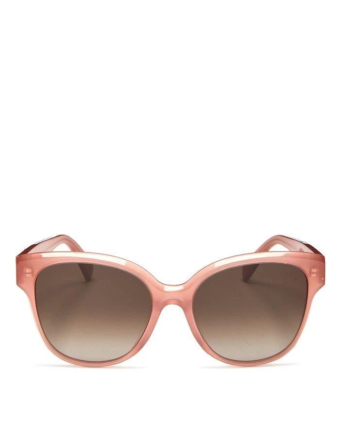 商品Celine|Women's Triomphe  Round Sunglasses, 58mm,价格¥3838,第3张图片详细描述