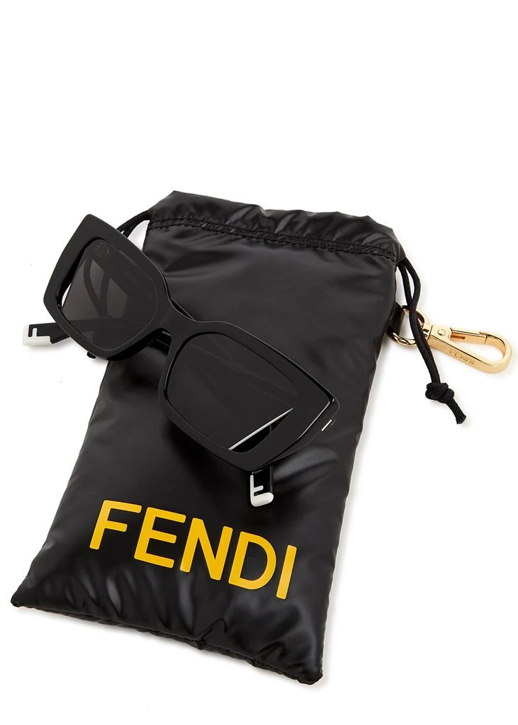 商品Fendi|Fendi Way rectangle-frame sunglasses,价格¥2871,第4张图片详细描述