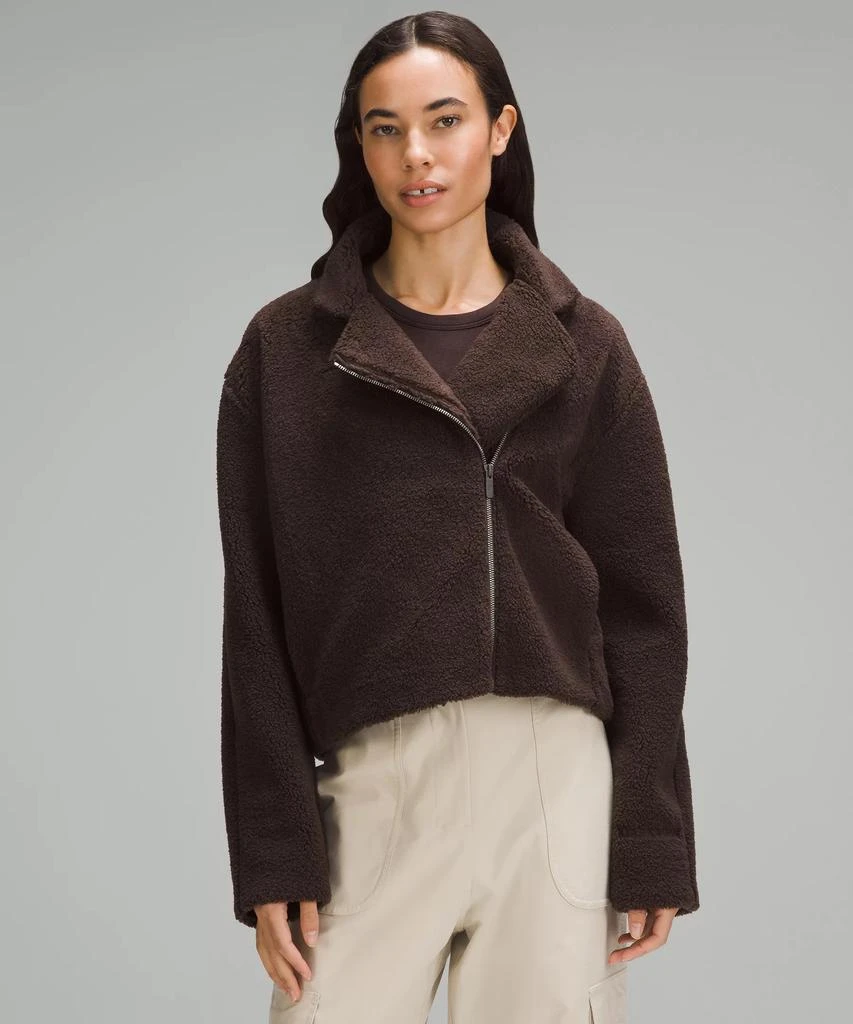商品Lululemon|Textured Fleece Collared Jacket,价格¥803,第1张图片