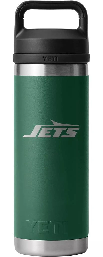 商品YETI|YETI New York Jets 18 oz. Rambler Bottle with Chug Cap,价格¥382,第1张图片