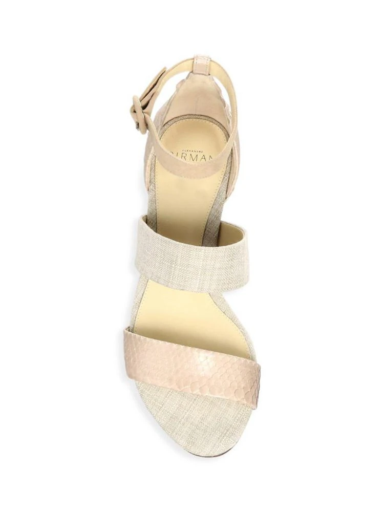 商品Alexandre Birman|Ankle Strap Wedge Sandals,价格¥2063,第5张图片详细描述