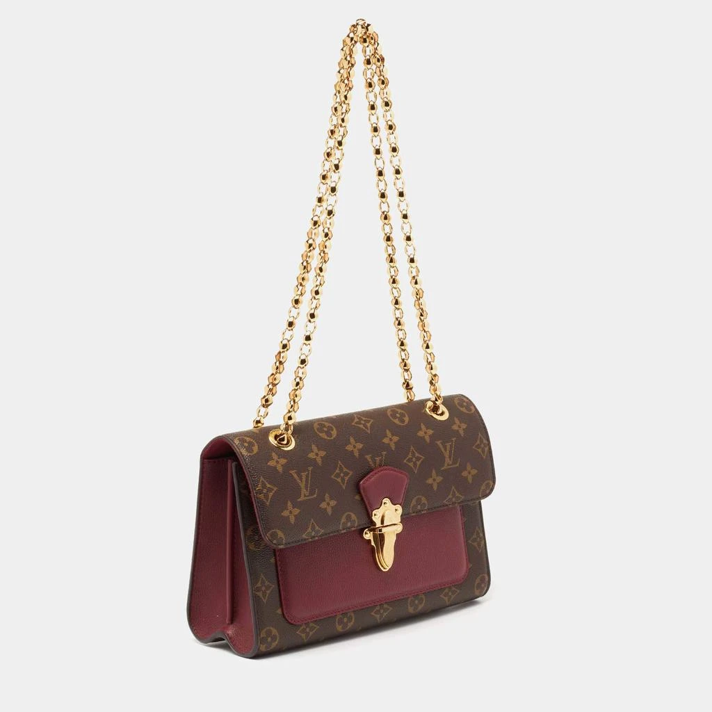 商品[二手商品] Louis Vuitton|Louis Vuitton Raisin Monogram Canvas Victoire Chain Bag,价格¥13780,第3张图片详细描述