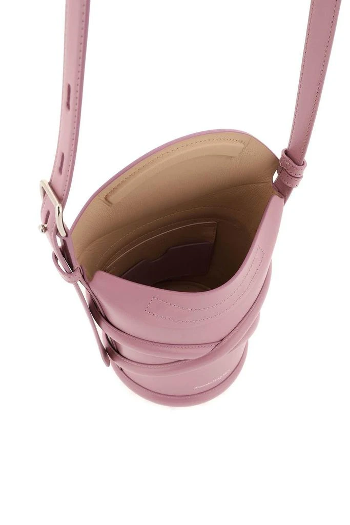 商品Alexander McQueen|THE CURVE SMALL BUCKET BAG,价格¥3706,第4张图片详细描述