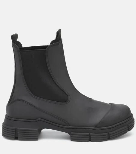 商品Ganni|Rubber ankle boots,价格¥1414,第4张图片详细描述