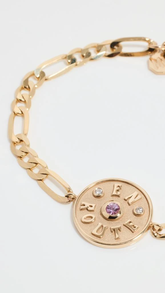 商品Marlo Laz|14k Mini En Route Bracelet,价格¥31756,第3张图片详细描述