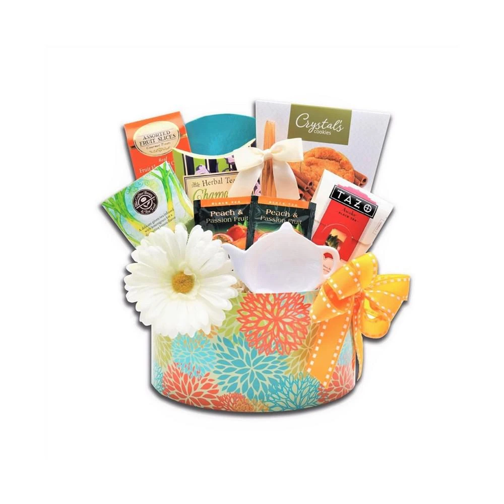 商品Alder Creek Gift Baskets|Tea Essentials Gift Basket,价格¥373,第1张图片