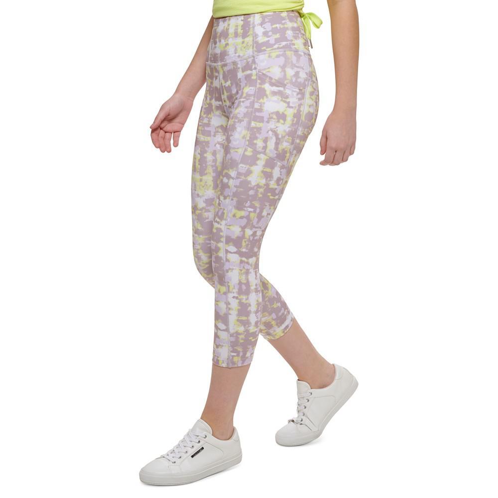 商品Calvin Klein|Calvin Klein Women's Sport Printed Super High Waist Leggings,价格¥223,第3张图片详细描述