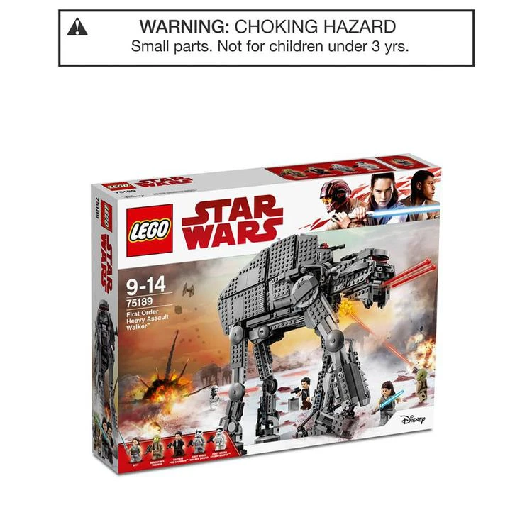 商品LEGO|1376-Pc. Star Wars First Order Heavy Assault Walker™ 75189,价格¥784,第1张图片