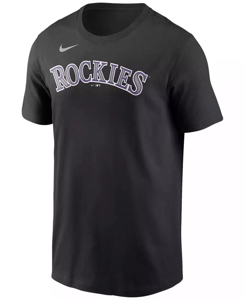 商品NIKE|Men's Charlie Blackmon Colorado Rockies Name and Number Player T-Shirt,价格¥300,第2张图片详细描述