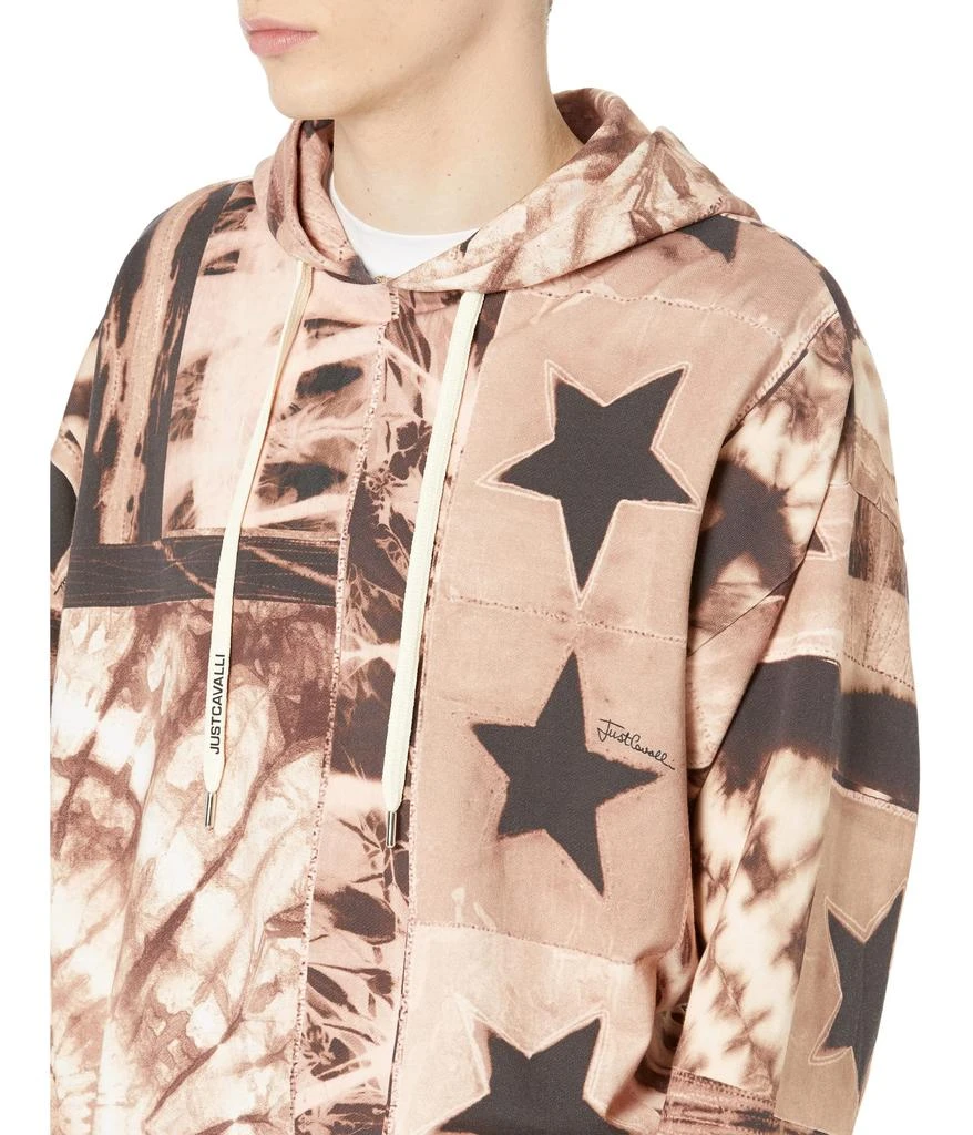 商品Just Cavalli|Festival Print Hoodie,价格¥1031,第3张图片详细描述