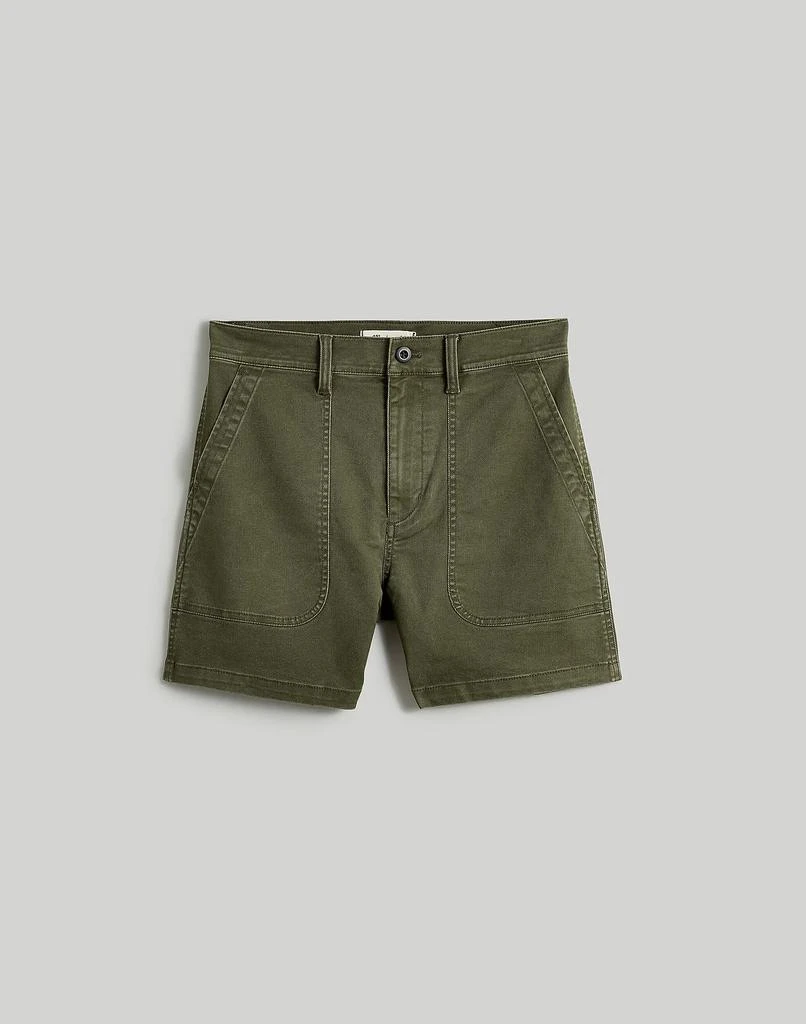 商品Madewell|The Perfect Fatigue Mid-Length Short,价格¥160,第5张图片详细描述