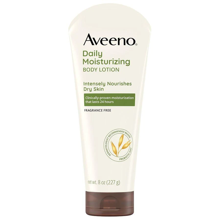 商品Aveeno|Daily Moisturizing Lotion with Oat for Dry Skin Fragrance Free,价格¥83,第1张图片