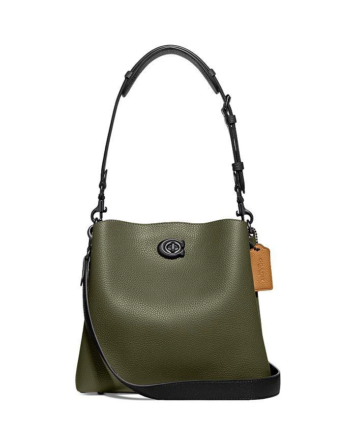 商品Coach|Willow Small Leather Bucket Tote,价格¥1815,第1张图片