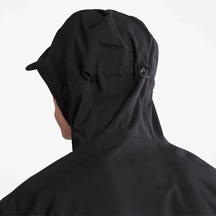 Water-Repellent Hooded Jacket for Men in Black 商品