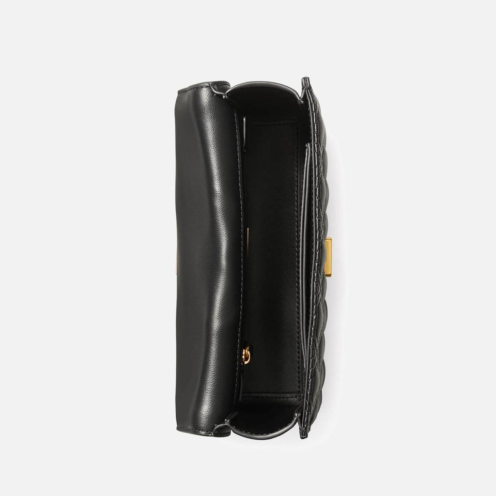 商品Tory Burch|Tory Burch Women's Fleming Small Shoulder Bag - Black,价格¥3805,第5张图片详细描述