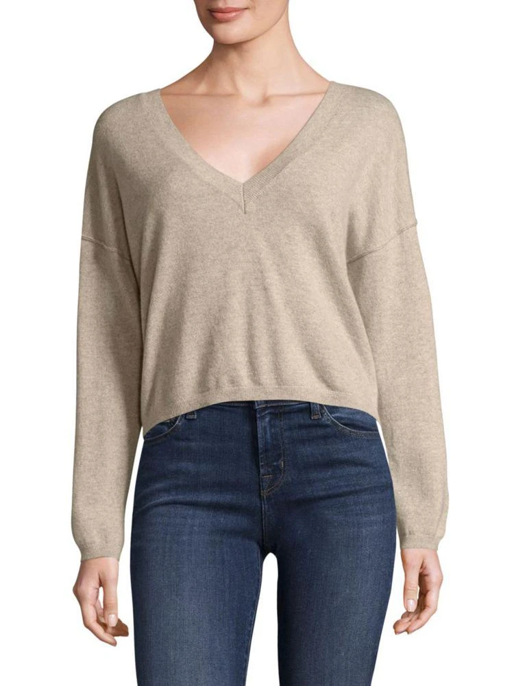商品J Brand|Josey Cropped Cashmere Sweater,价格¥1106,第1张图片