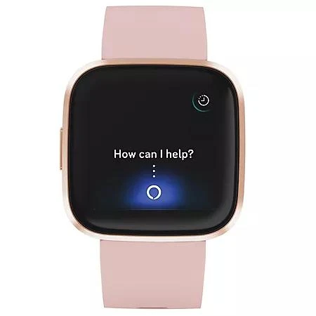 商品Fitbit|Fitbit Versa 2 Smartwatch Copper Rose (Petal) with Bonus Bands (Navy),价格¥731,第5张图片详细描述