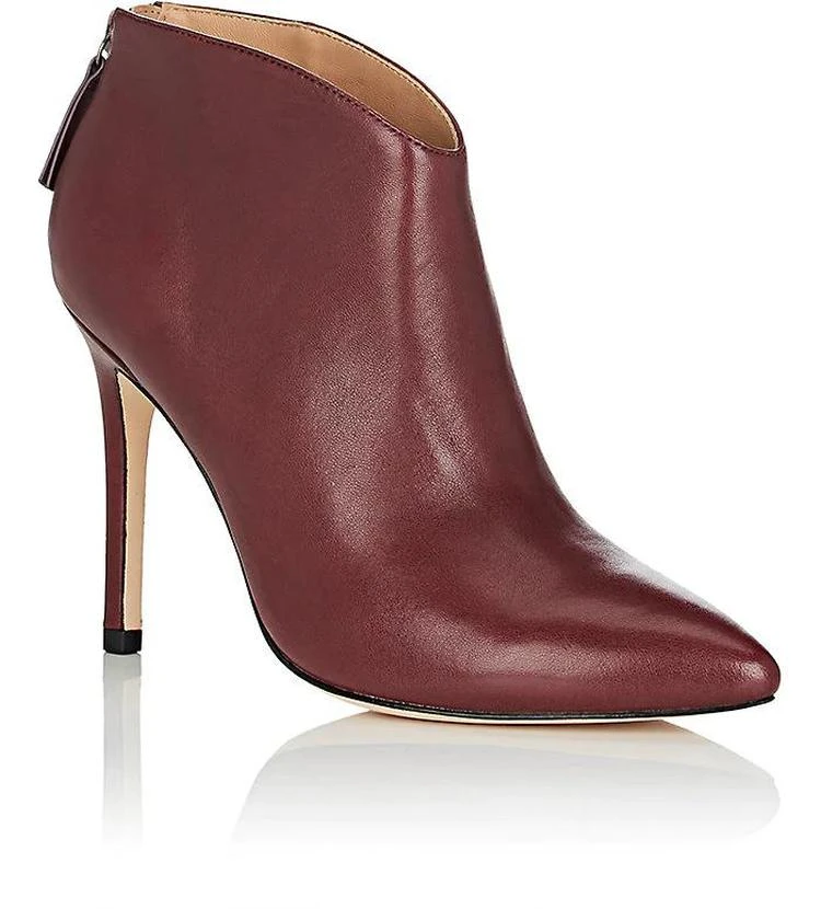 商品Halston Heritage|Karen Leather Ankle Booties,价格¥1799,第2张图片详细描述