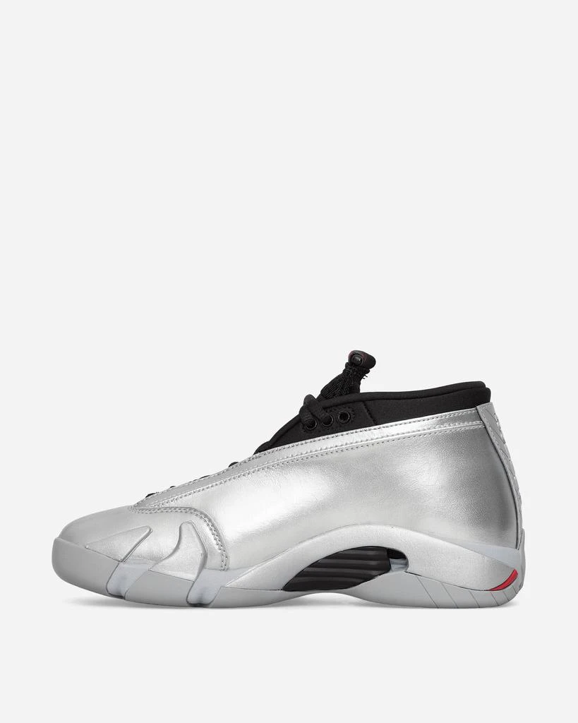 商品Jordan|WMNS Air Jordan 14 Low Retro Sneakers Metallic Silver,价格¥1728,第4张图片详细描述