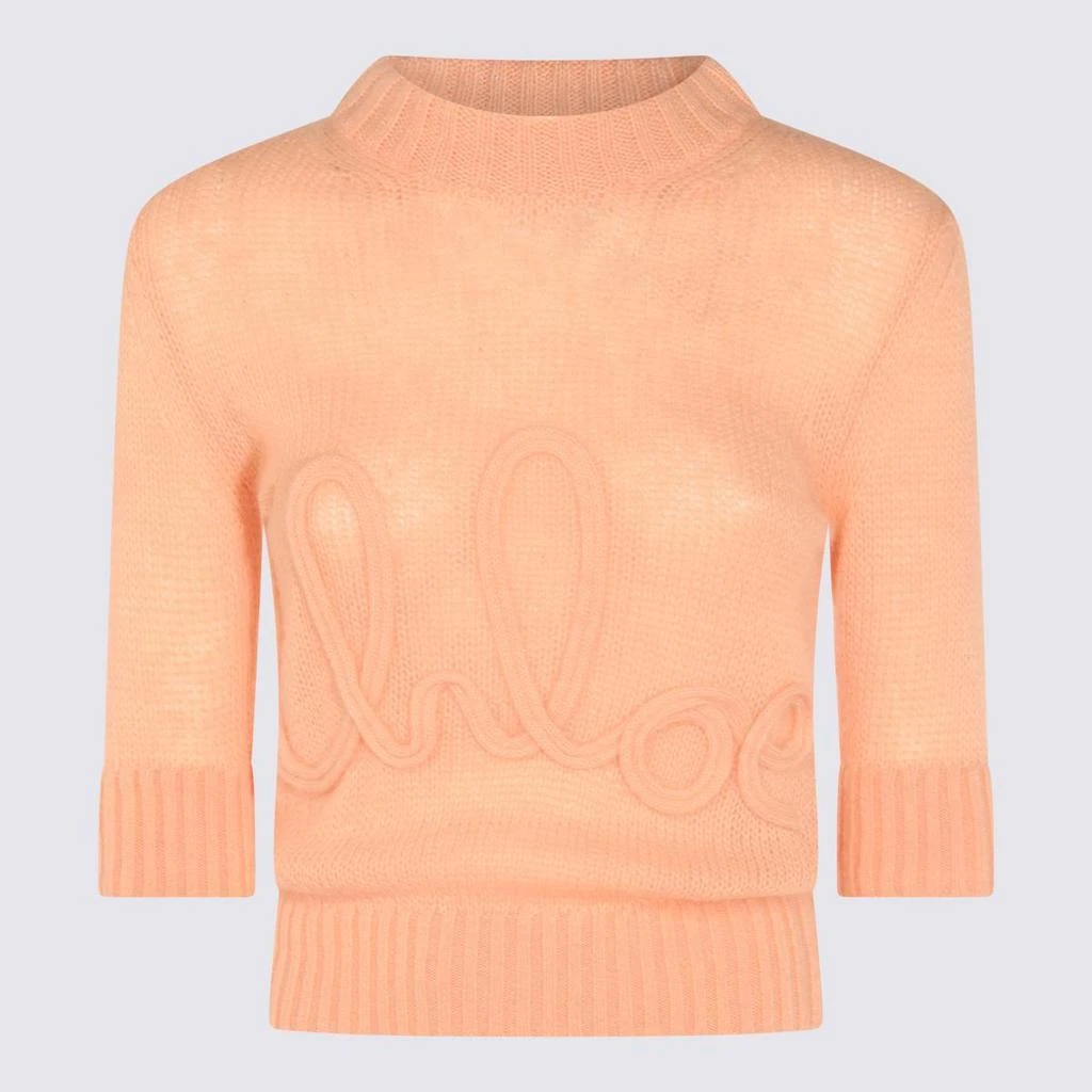 商品Chloé|Chloé Maglie Peach Orange,价格¥5793,第1张图片