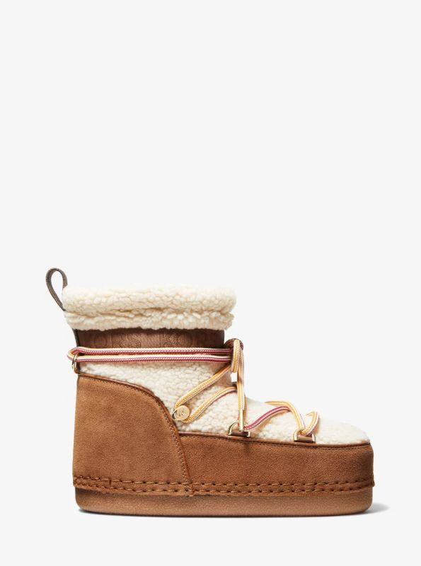 商品Michael Kors|Zelda Sherpa and Faux Suede Boot,价格¥726,第2张图片详细描述