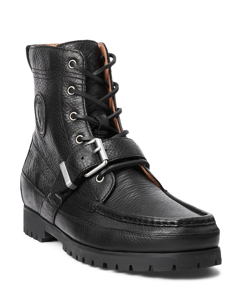 商品Ralph Lauren|Men's Ranger Leather Lace Up Boots,价格¥1494,第1张图片