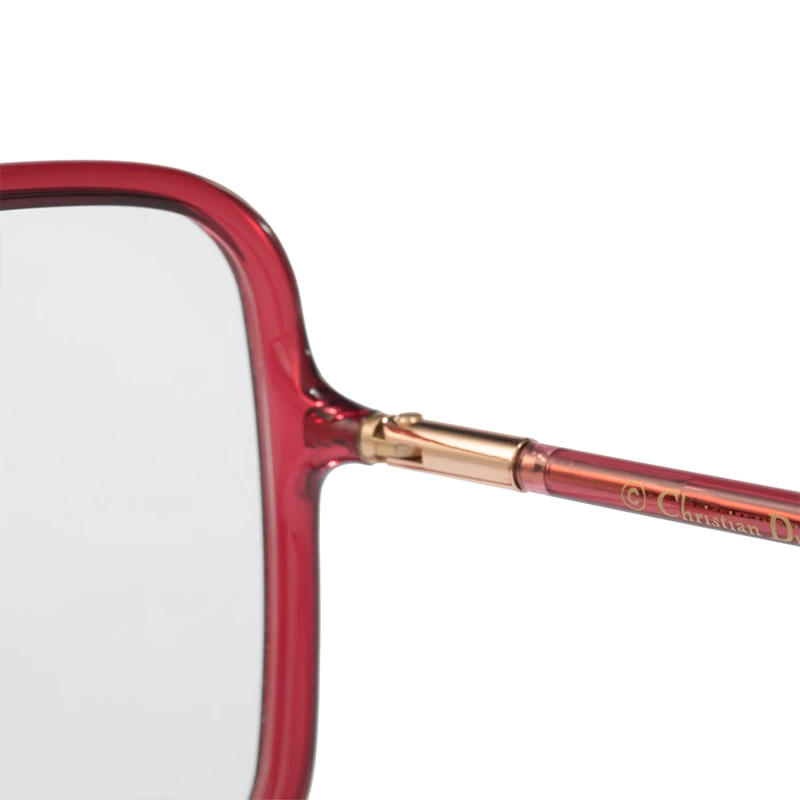 DIOR 女士棕红色方形眼镜 SOSTELLAIREO1F-LHF-BURGUND-OPAL 商品