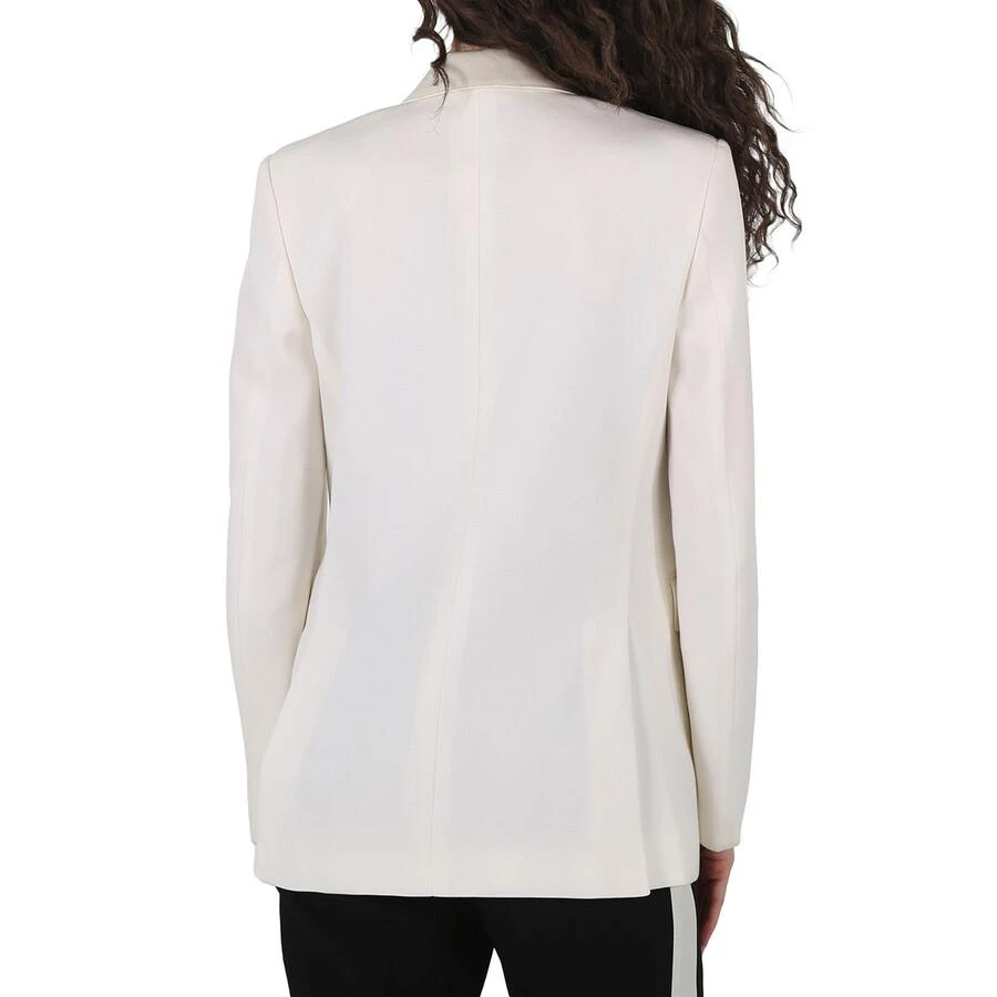 商品Burberry|Open Box - Burberry Ladies Natural White Caratown Single-Breasted Blazer,价格¥3239,第3张图片详细描述