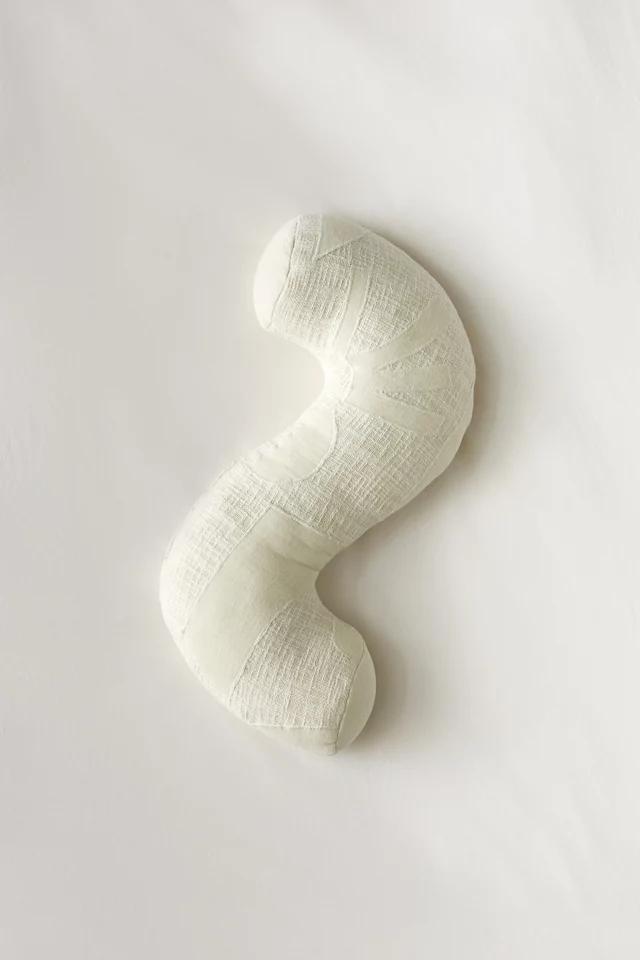 Squiggle Acid Wash Throw Pillow商品第2张图片规格展示
