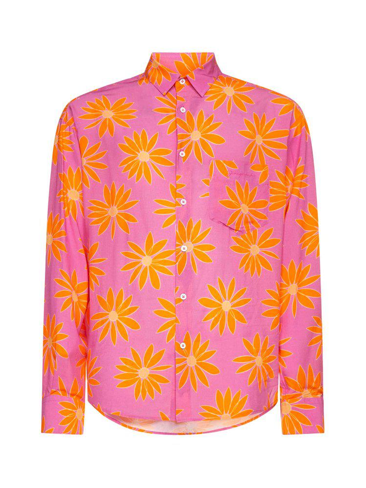 Jacquemus All-Over Printed Long-Sleeved Shirt商品第1张图片规格展示