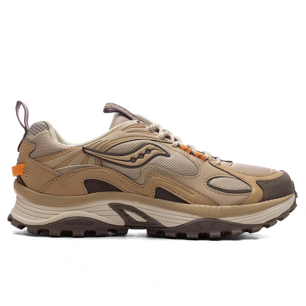 商品Saucony|Grid Aura X - Whey/Orange,价格¥757,第1张图片