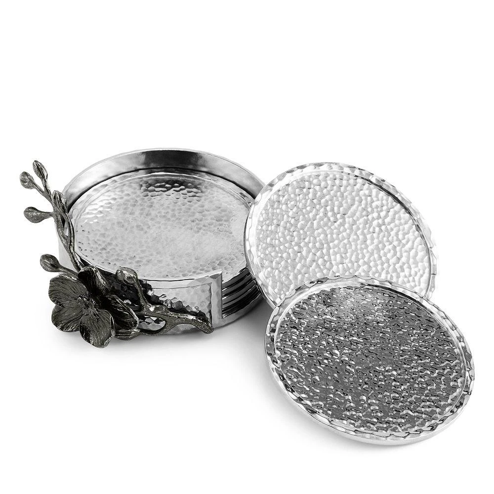 Black Orchid Coasters, Set of 6 商品