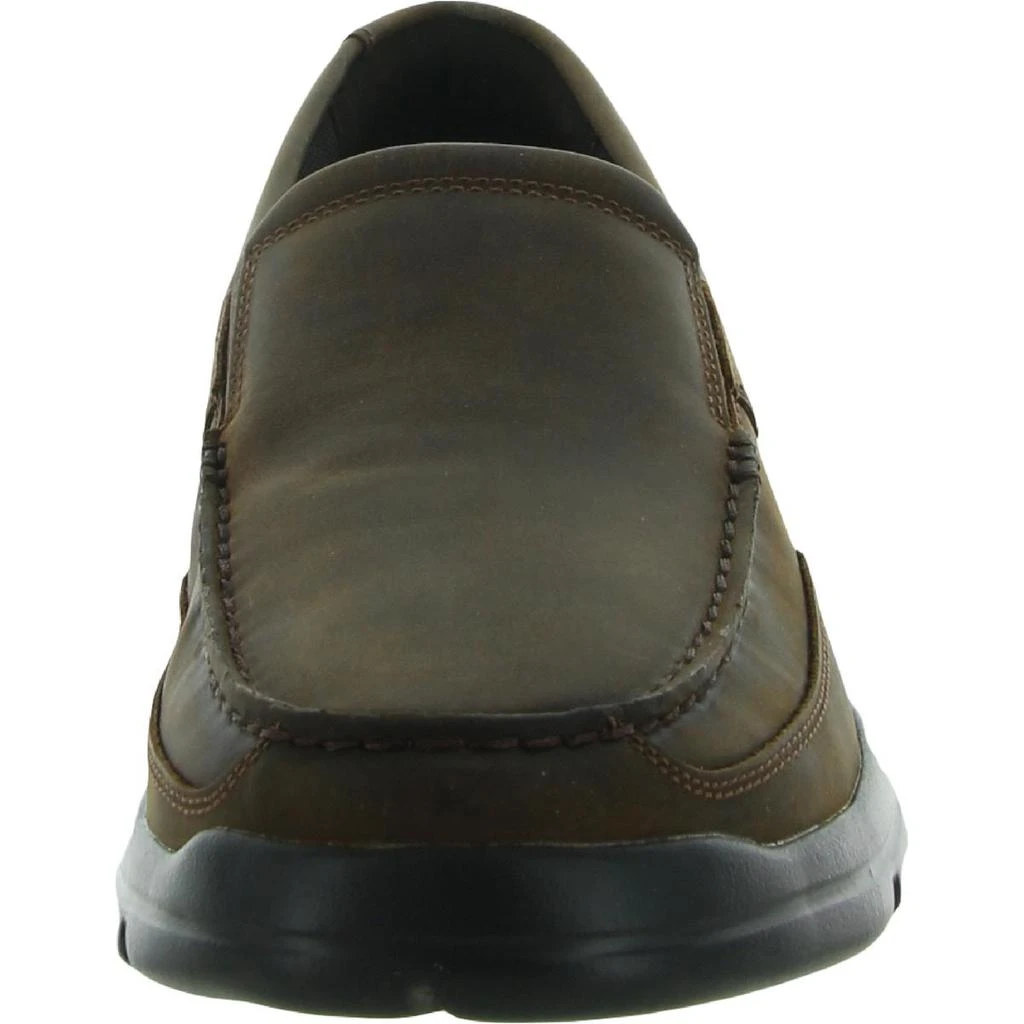 商品Rockport|Rockport Mens Junction Point Leather Slip-On Oxfords,价格¥137,第2张图片详细描述