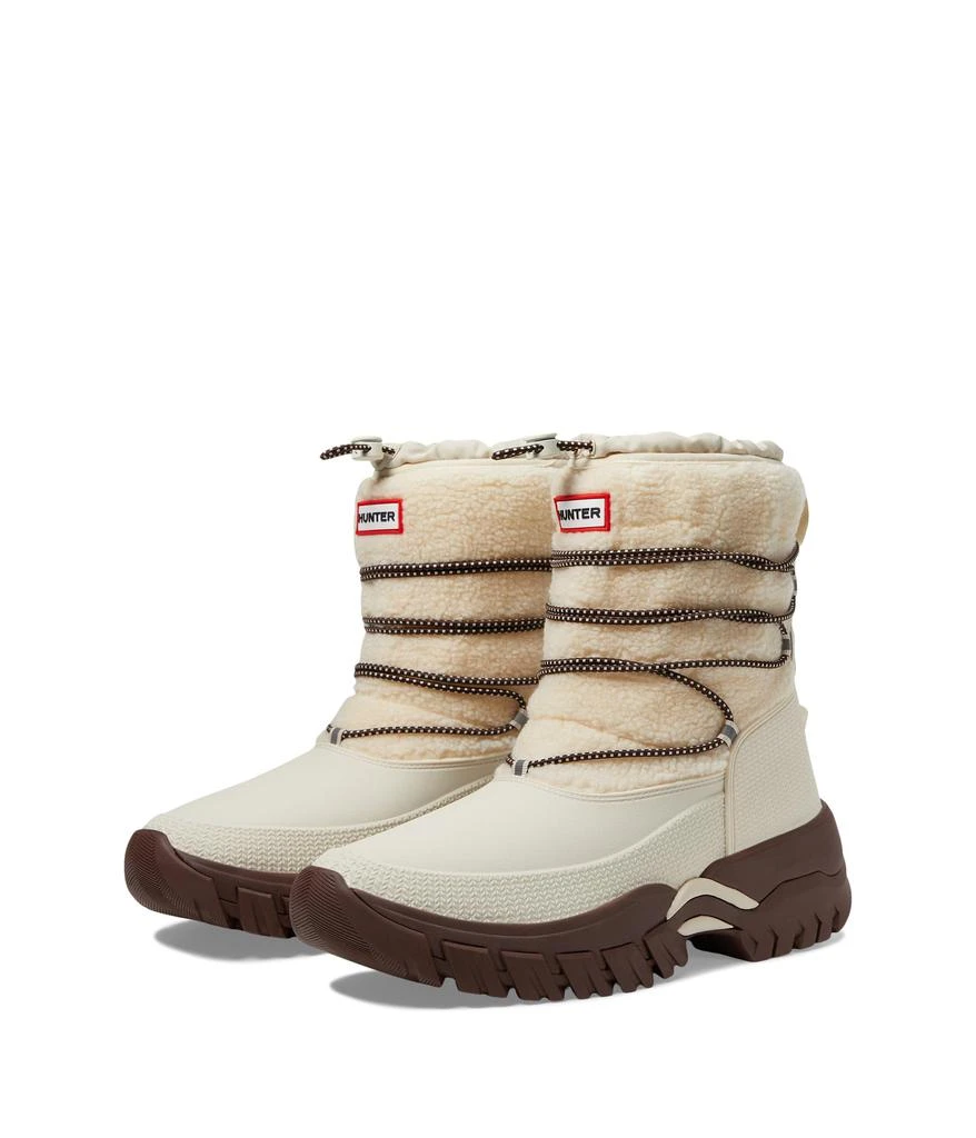 商品Hunter|Wanderer Short Sherpa Snow Boot,价格¥1468,第1张图片